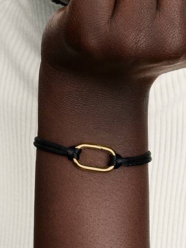 Bracciale con Cordino e Link Apribile