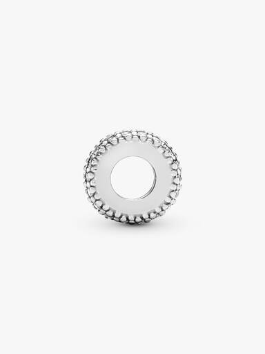 Charm Espaceur Scintillant Transparent
