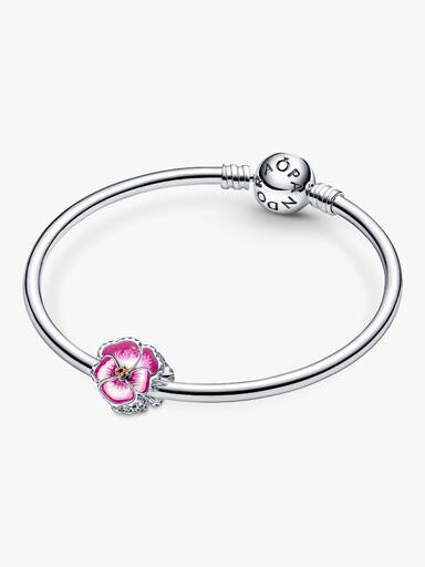 Charm Viola del pensiero rosa