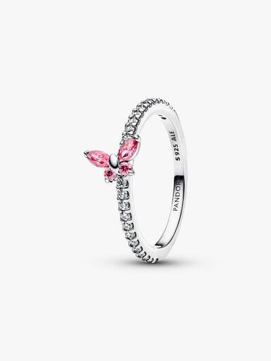 Anello Farfalla scintillante