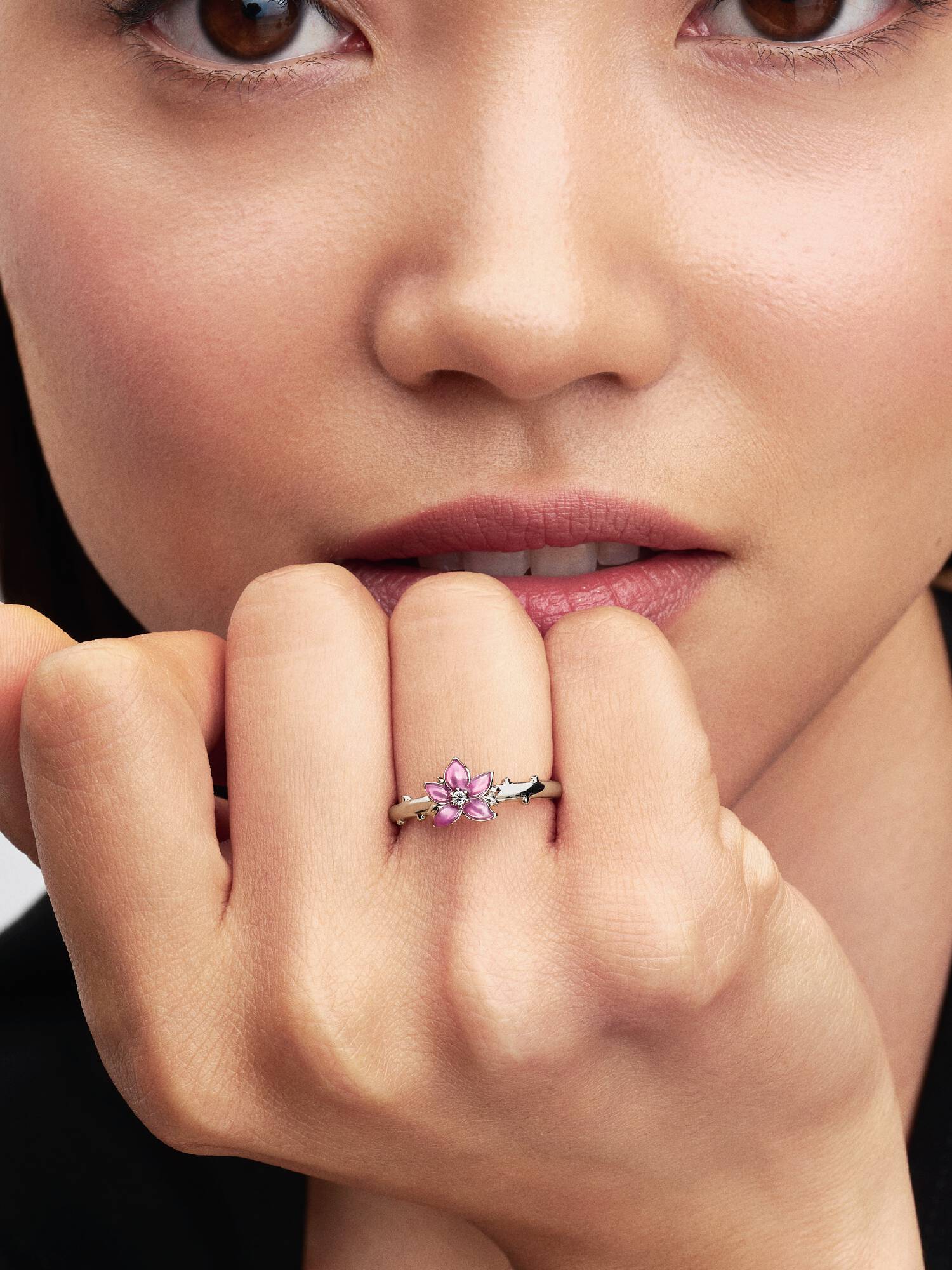 Bague Disney Mulan Fleur de Cerisier