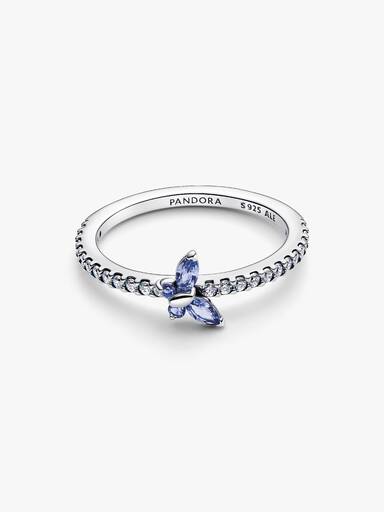 Bague Papillon Scintillante