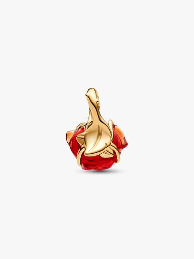 Disney Die Schöne und das Biest Verzauberte Rose Charm-Anhänger
