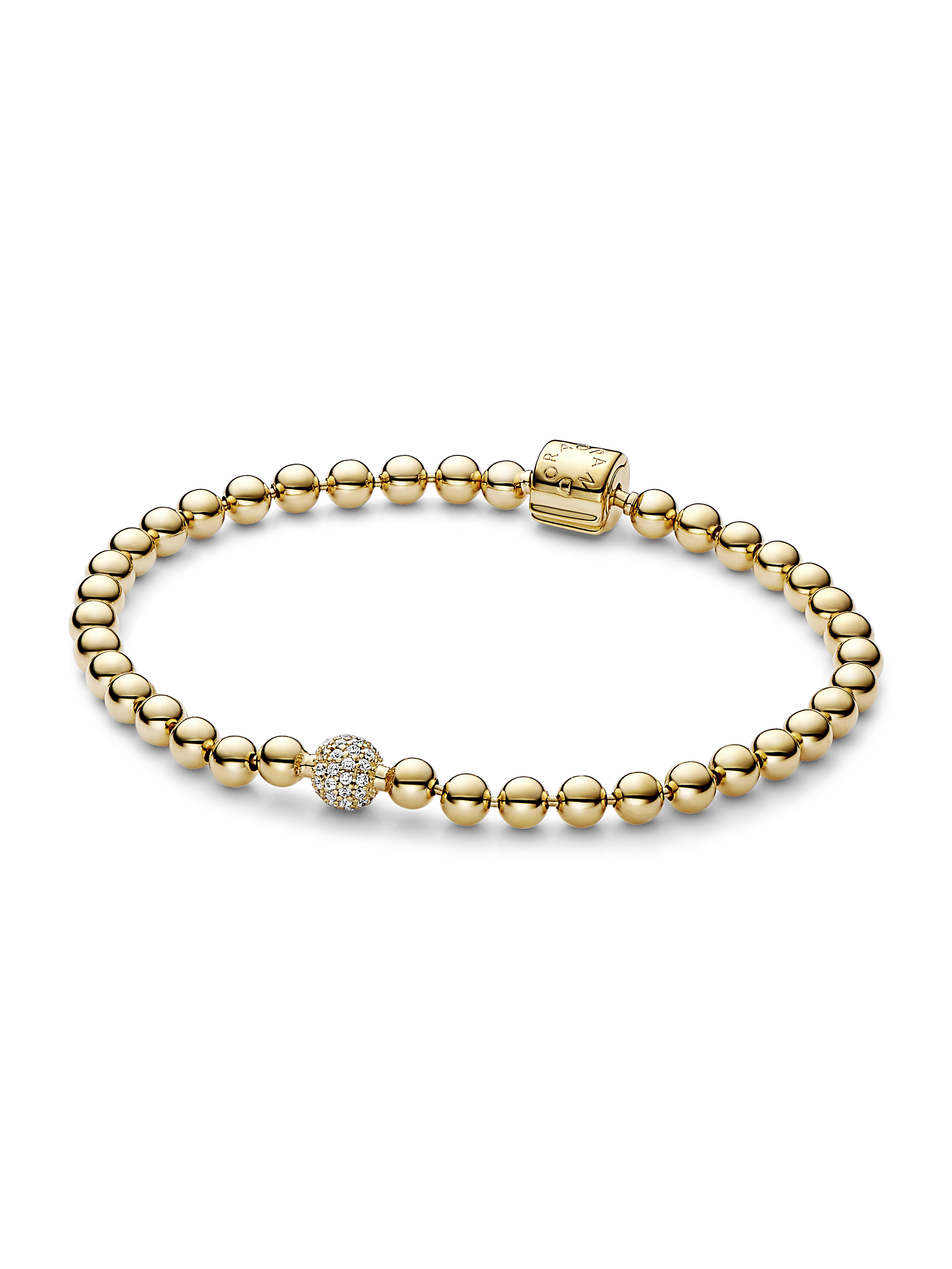 Kugeln & Pavé Armband