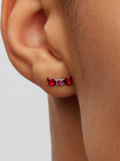 Disney Schneewittchen Schleife Ohrstecker