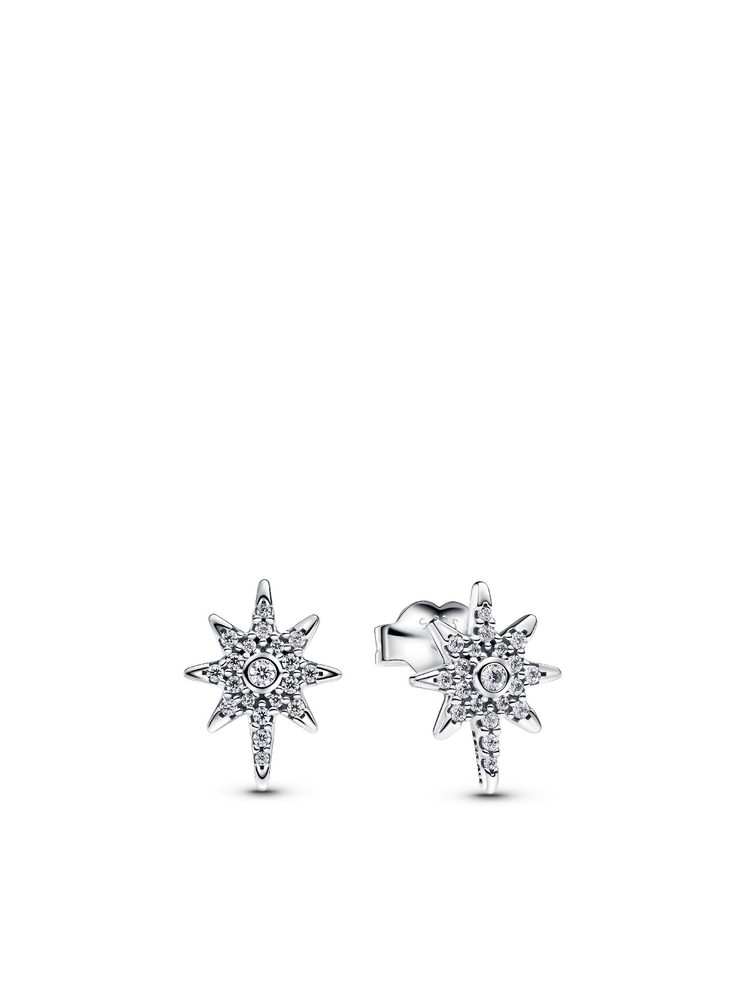 Nordstern-Halskette und -Ohrringe Geschenkset | Sterling-Silber ...