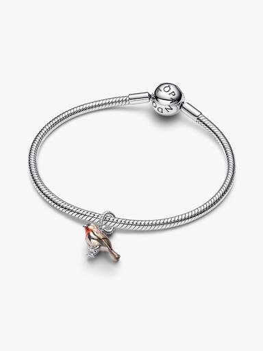 Charm pendente Pettirosso