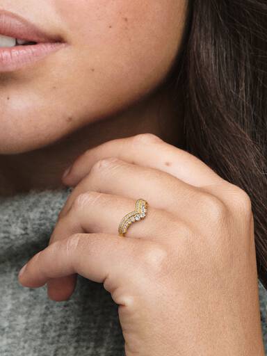 Wishbone Diadem Ring