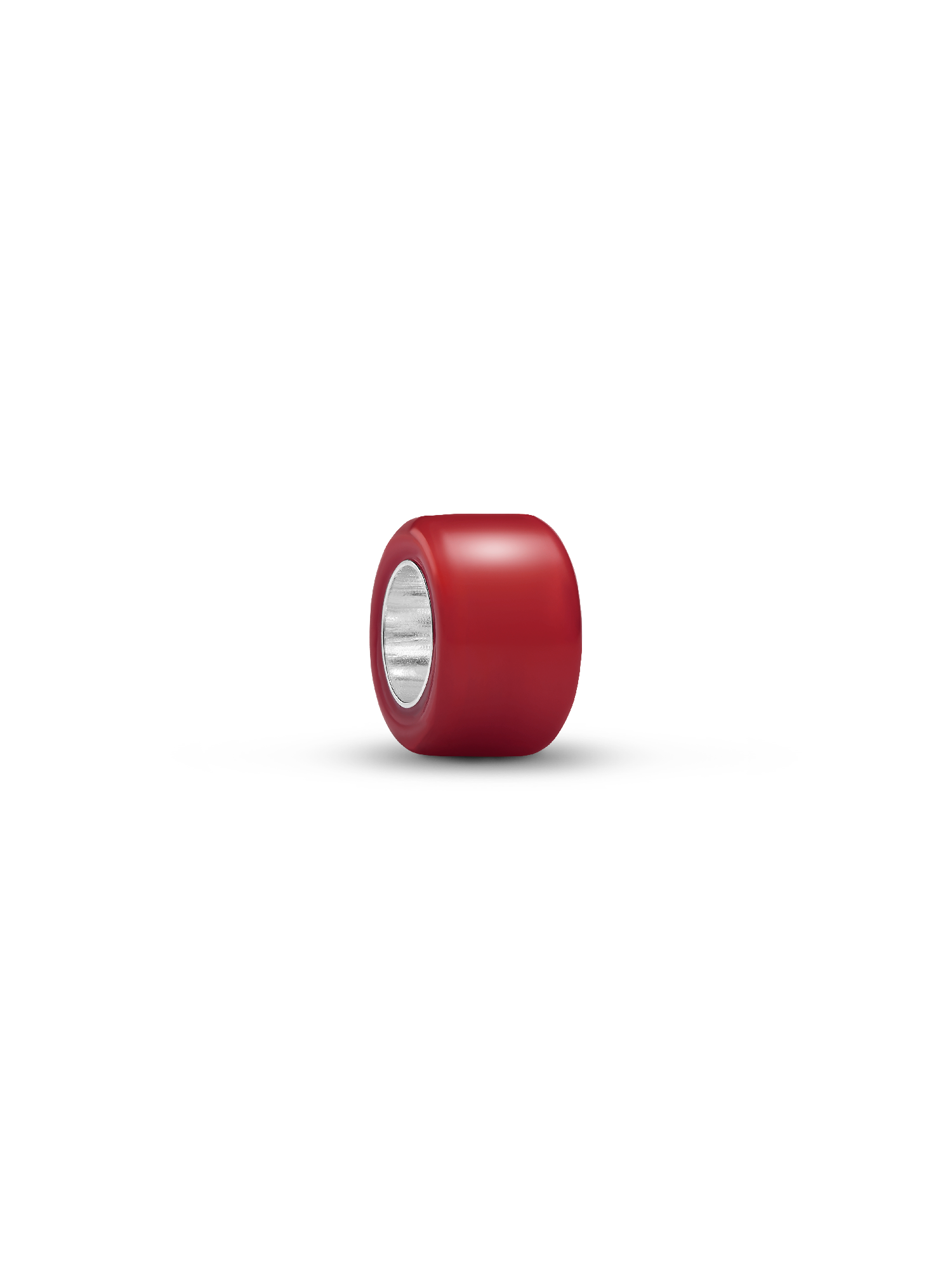 Roter Murano-Glas Mini-Charm