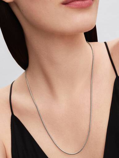 Collier Maille Serpent Fin