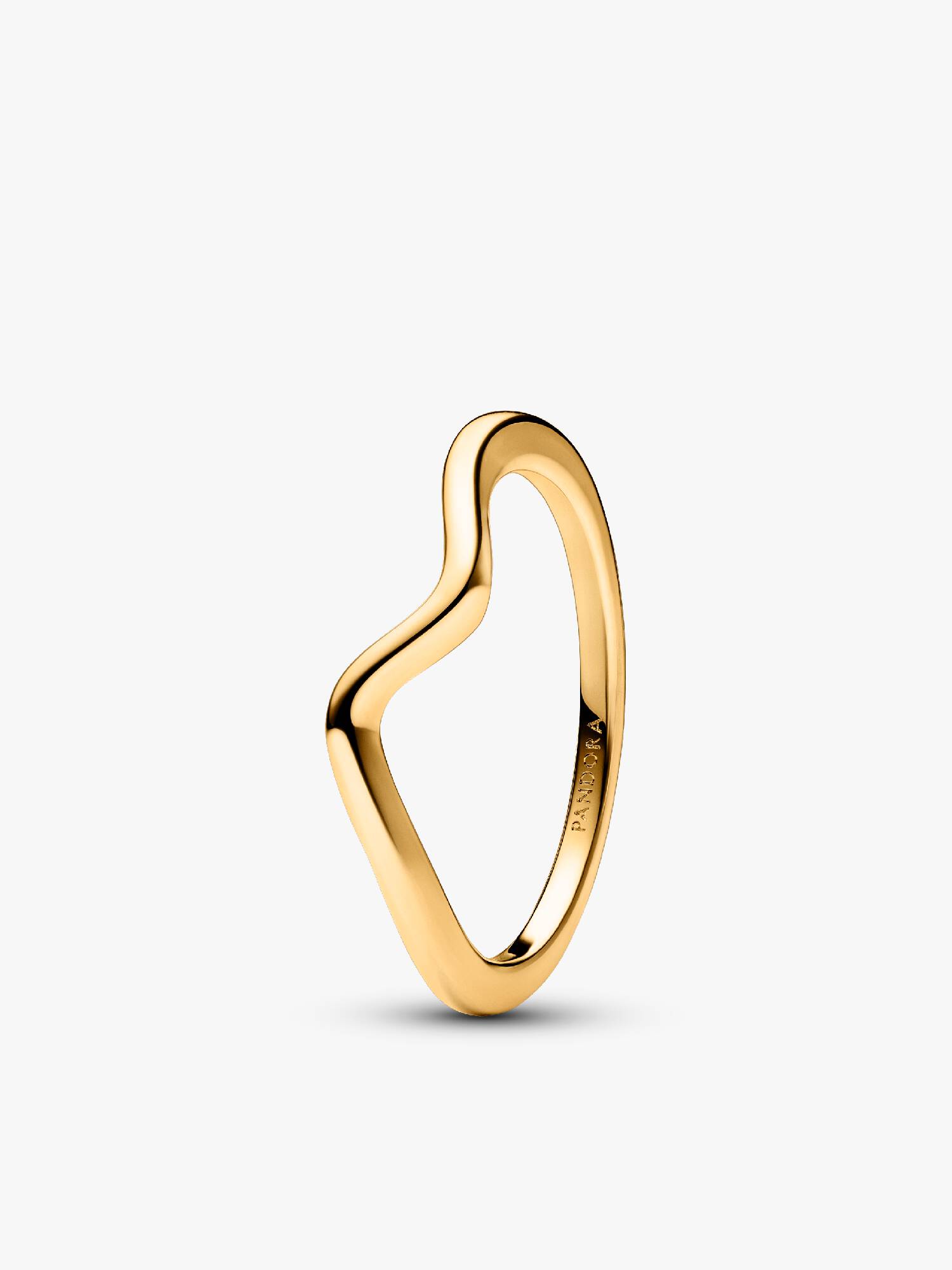 Polierte Welle Ring