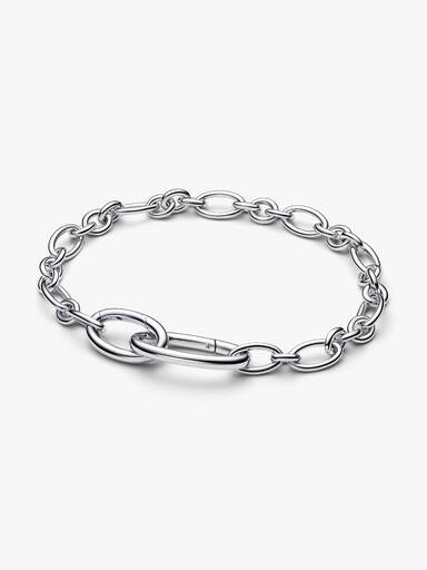 Bracciale Maglia Link Ovale Apribile