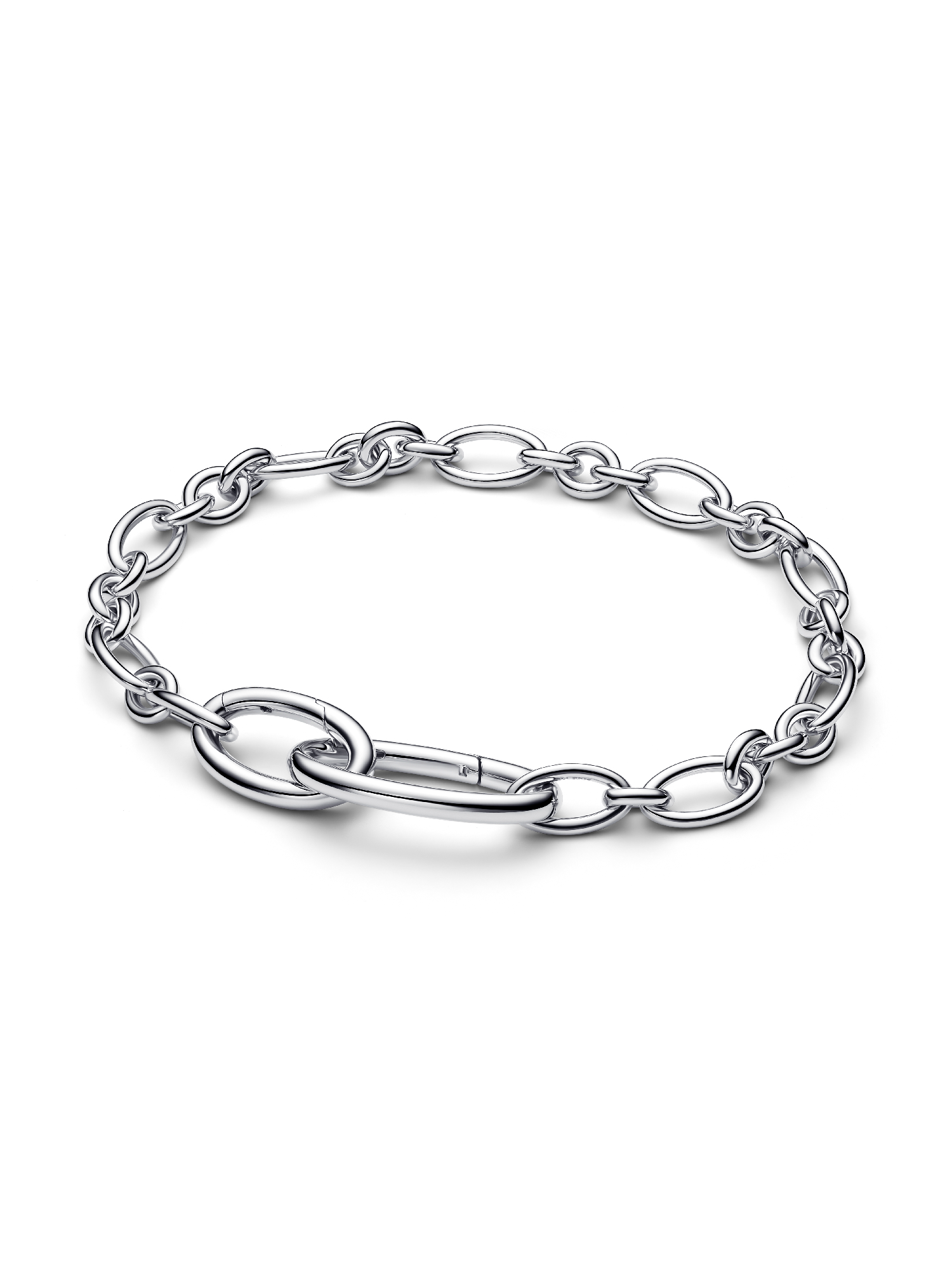 Aufklappbare Ovale Gliederketten-Armband