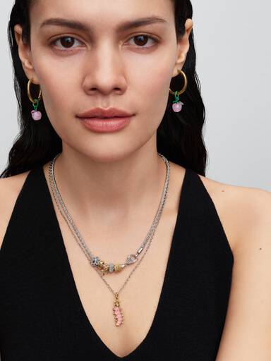 Charm openwork Tulipano