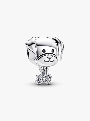 Hund & Knochen Charm