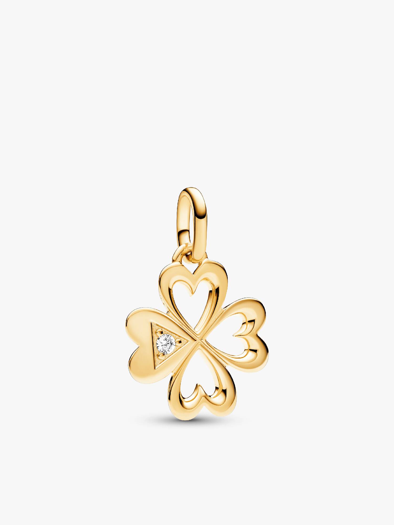 Medallion Quadrifoglio e cuori Pandora ME