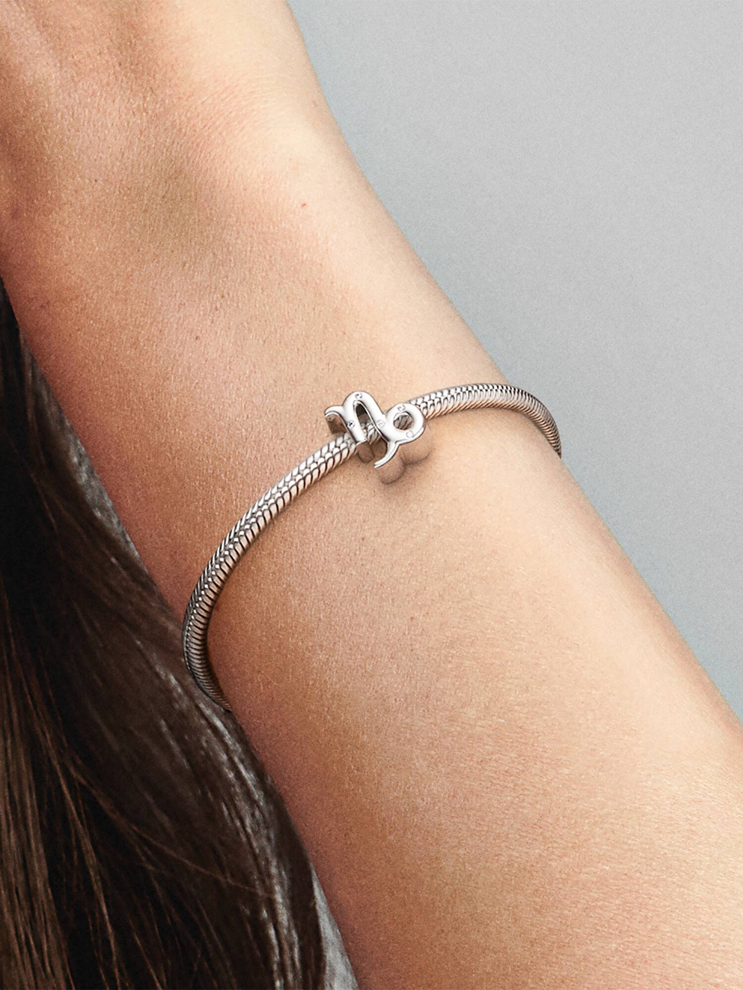 Charm dello zodiaco Capricorno scintillante