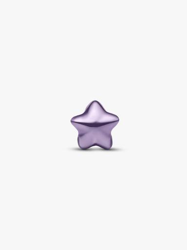 Violettes Stern Mini-Charm