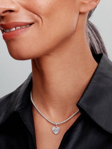 Charm pendente a cuore Love da incidere
