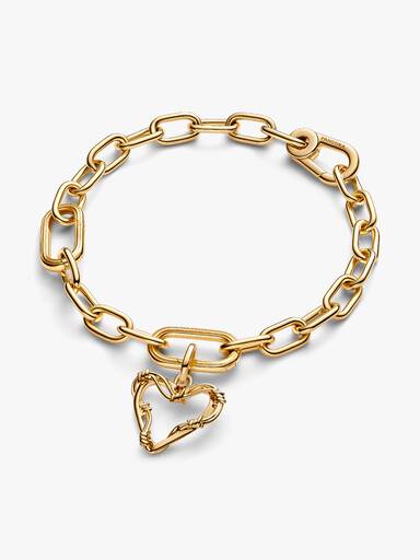 Charm Medallion Wire Heart Pandora ME