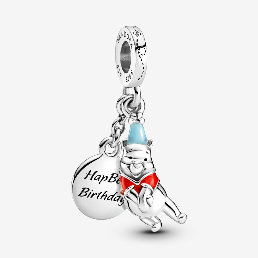 Disney, charm pendente Compleanno di Winnie the Pooh image number 0