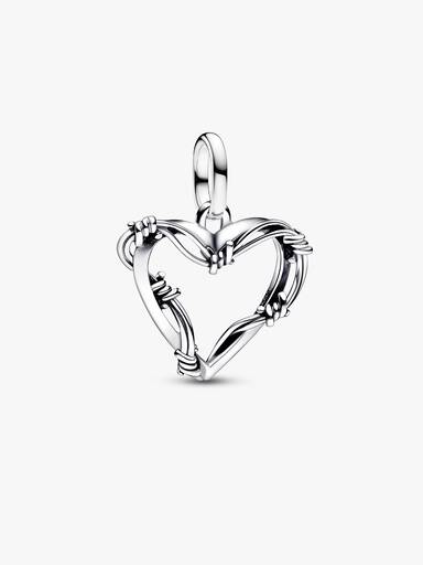 Charm medallion Wire Heart