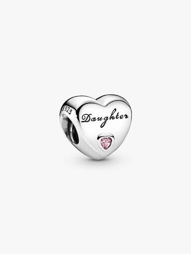 Charm a cuore Figlia