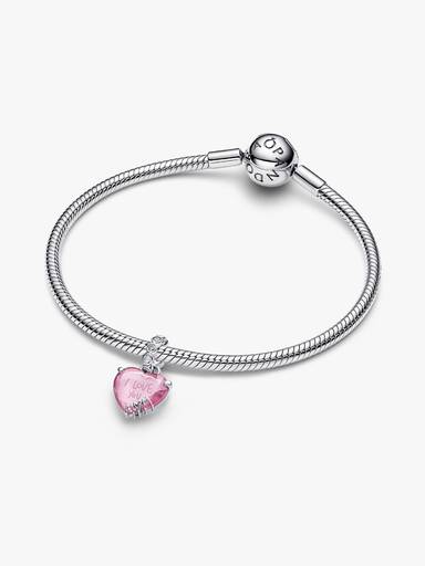 Charm pendente I Love You Mom