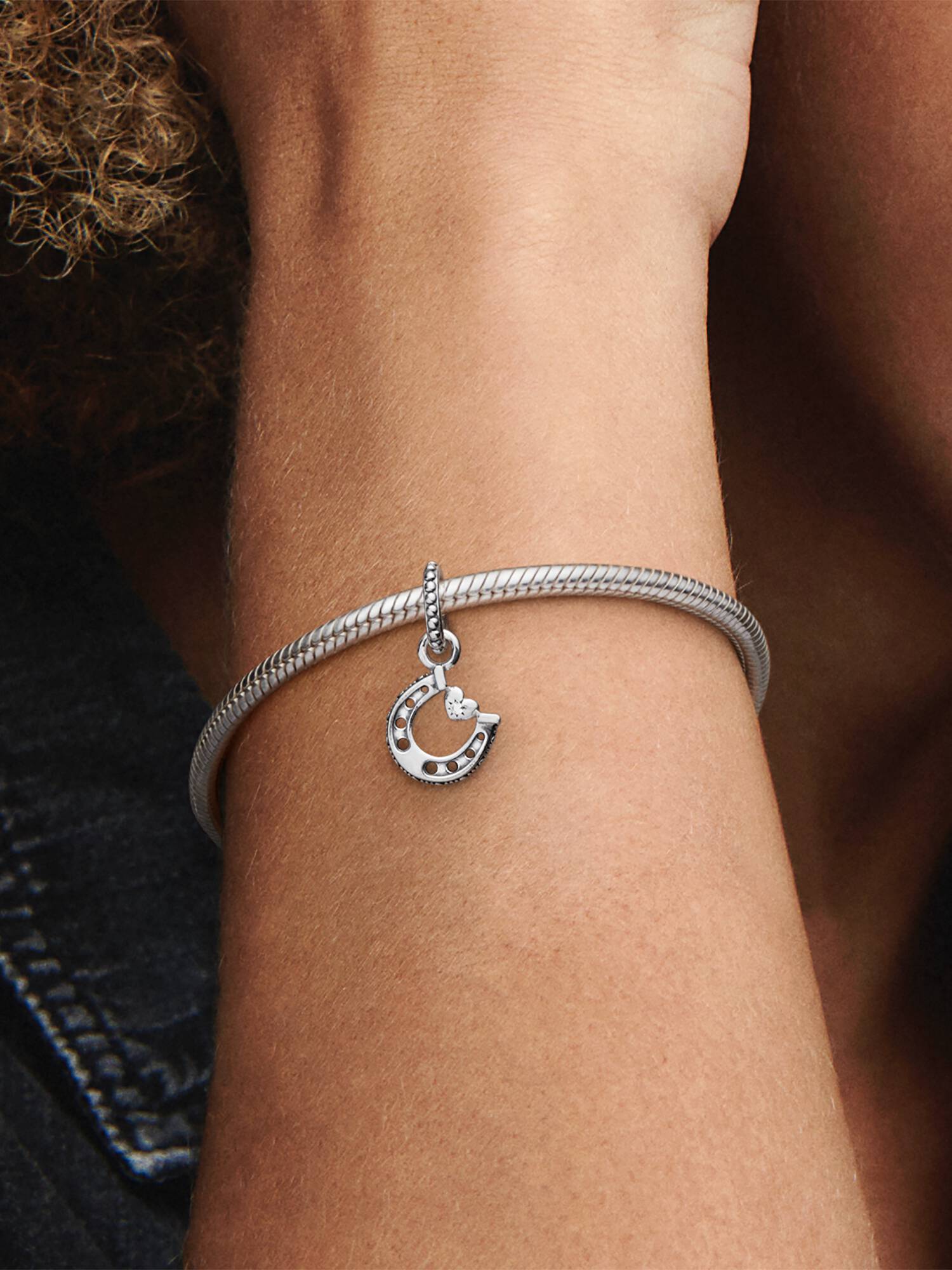 Charm Pendant Fer à Cheval Porte-Bonheur