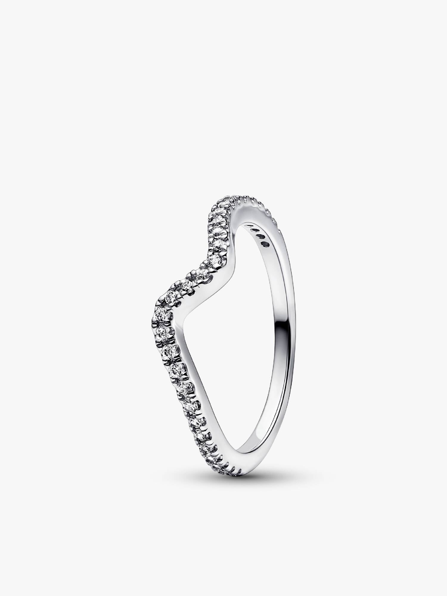 Funkelnde Welle Ring