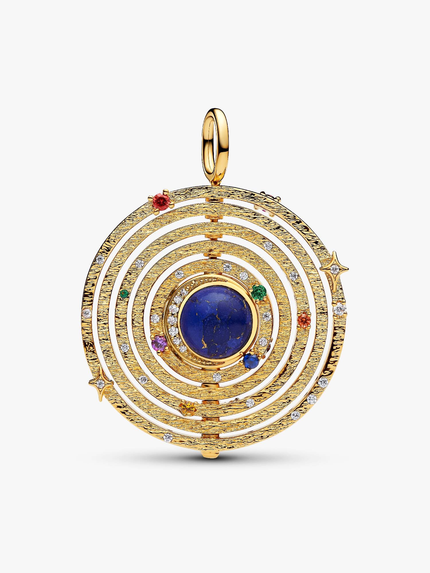 Charm Pendant Sphère Armillaire Tournoyante XL