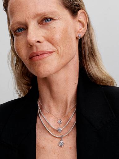 Collier à Pendentif Étoile Polaire