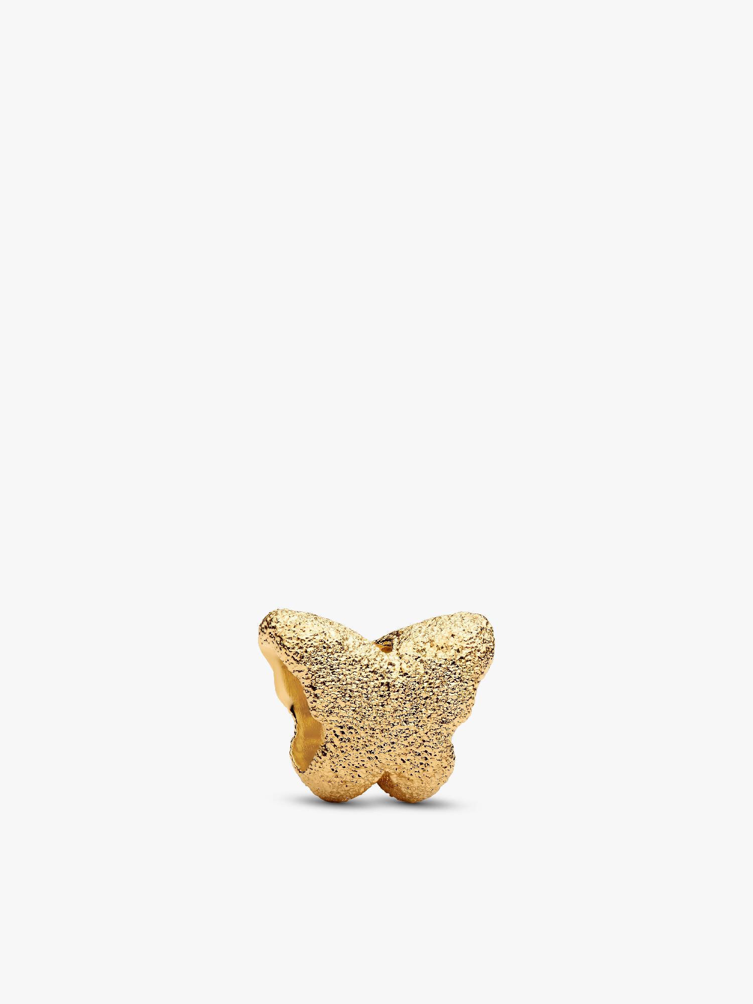 Strukturierter Schmetterling Mini-Charm