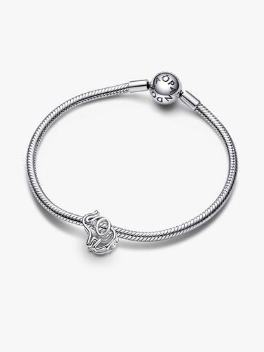 Offen gearbeitetes Elefanten Charm