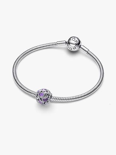 Charm Mamma con cuori openwork