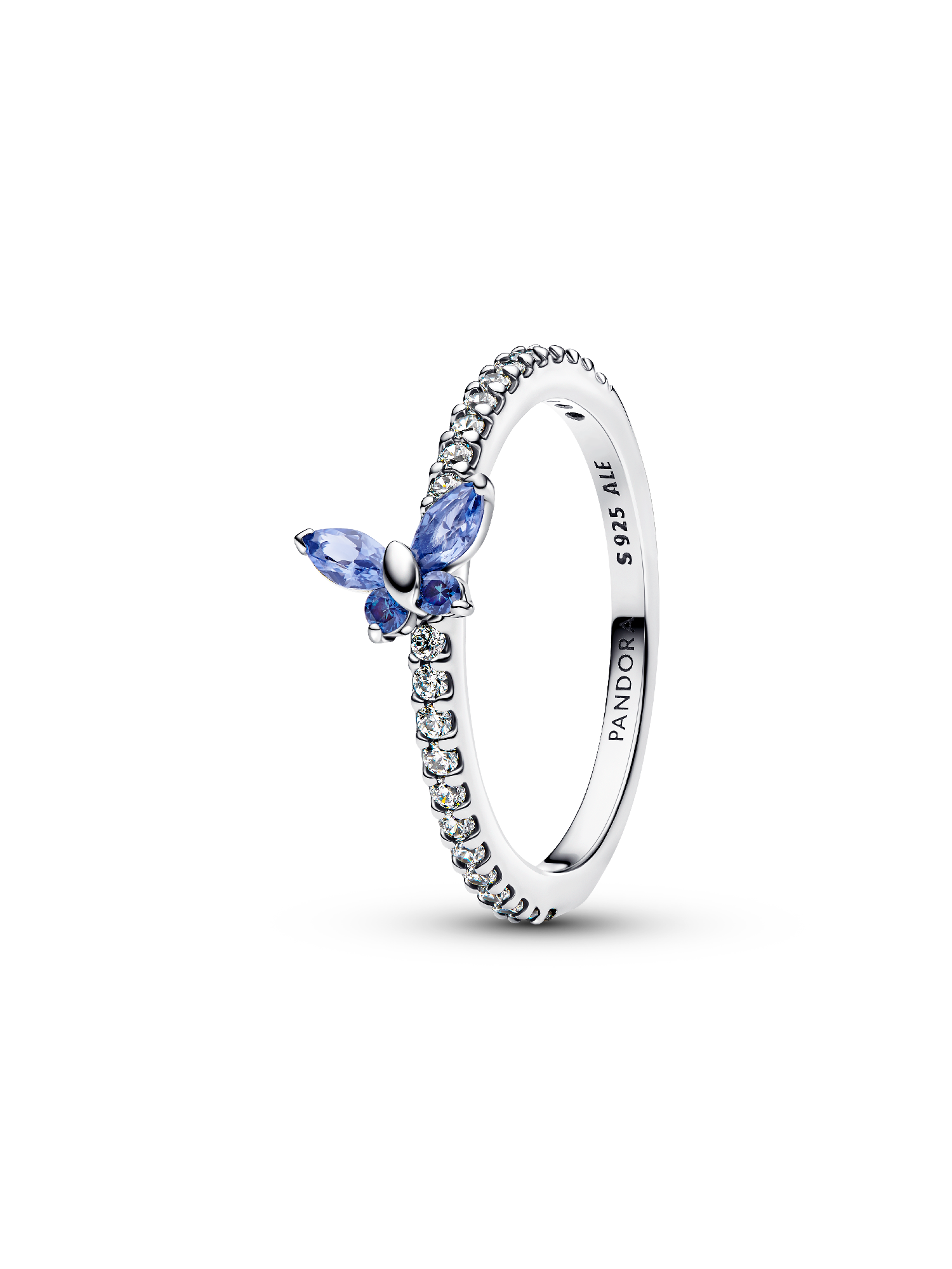 Glitzernder Schmetterling Ring