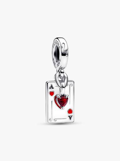 Charm Pendant Double Les Méchants de Disney Reine de Cœur