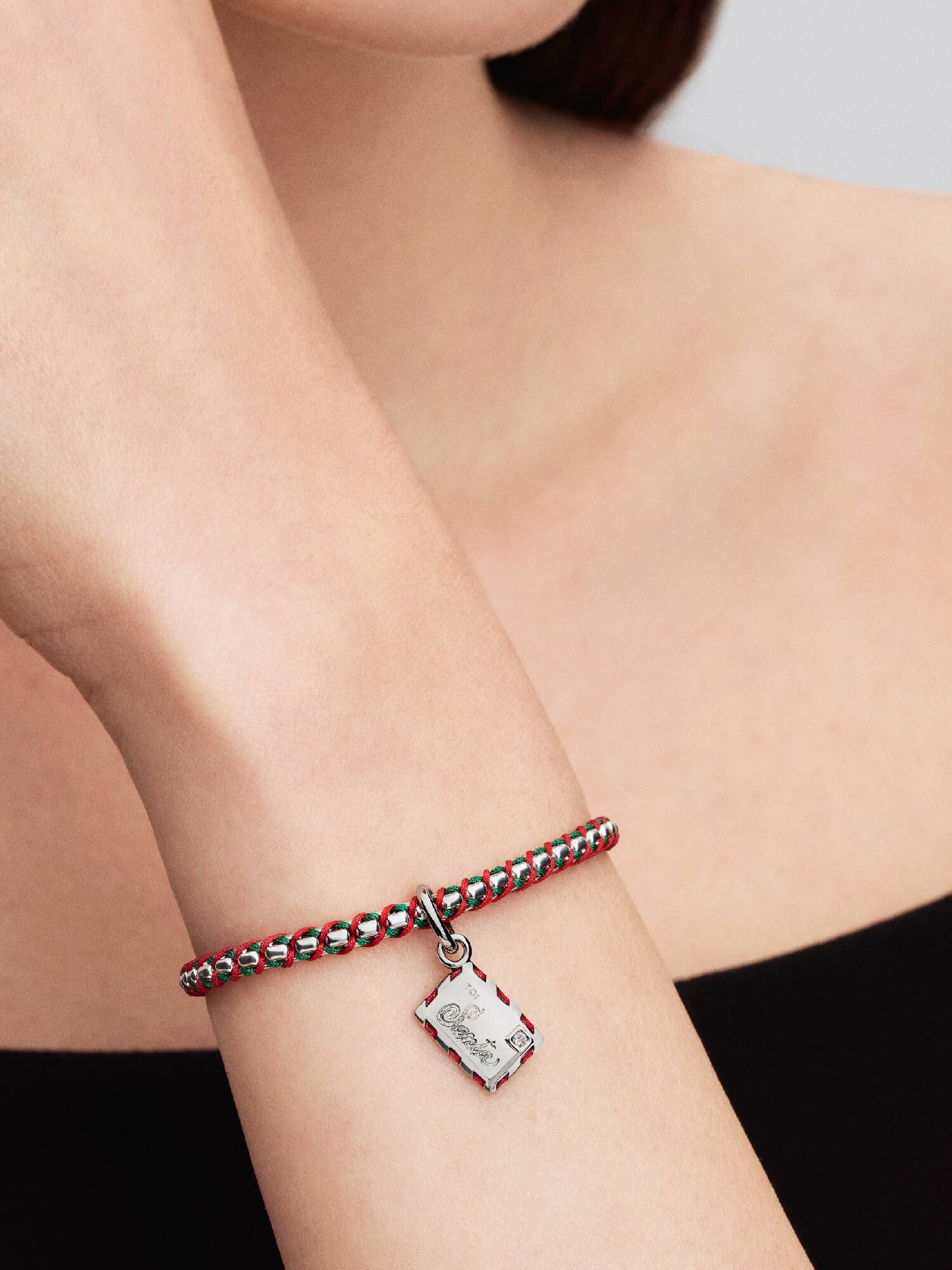Charm Pendant Lettre du Père Noël
