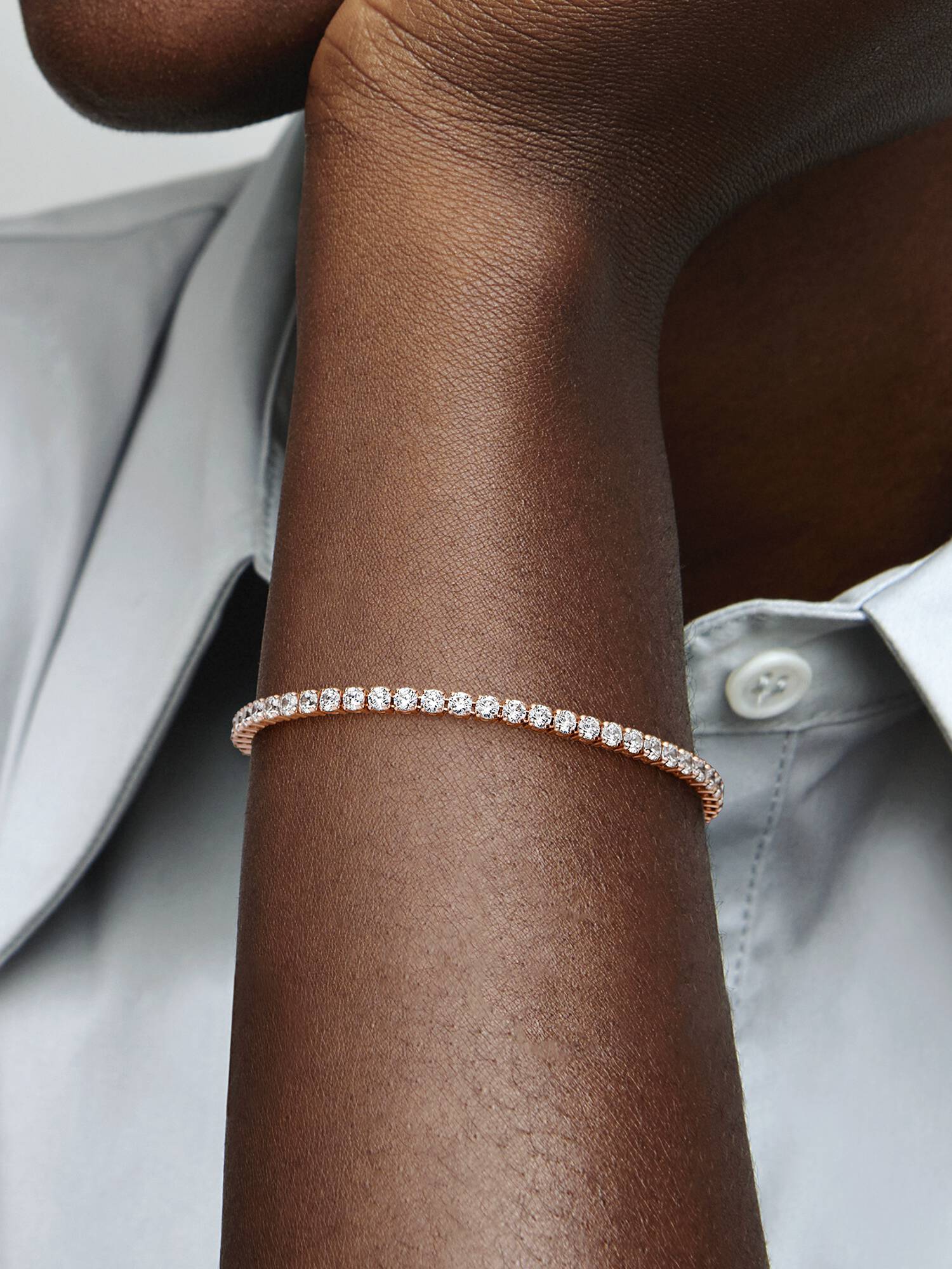 Bracciale tennis scintillante