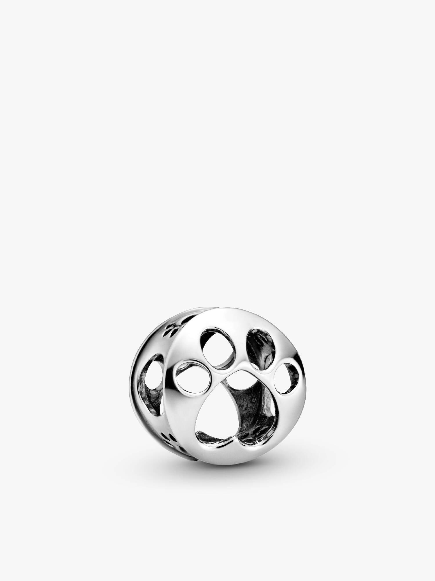 Charm Empreinte de Patte Ajouré
