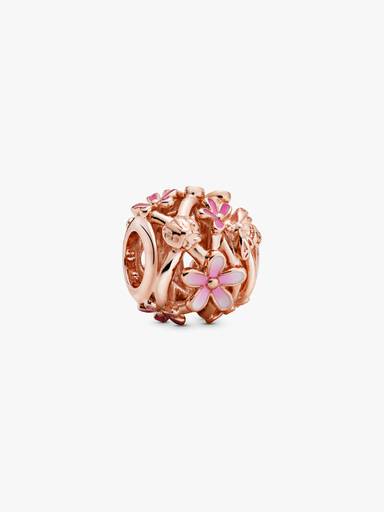 Charm Margherita rosa openwork