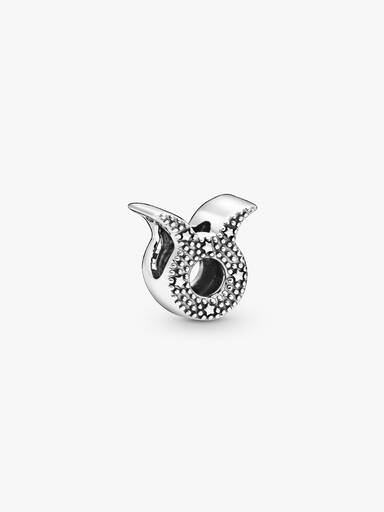 Charm dello zodiaco Toro scintillante