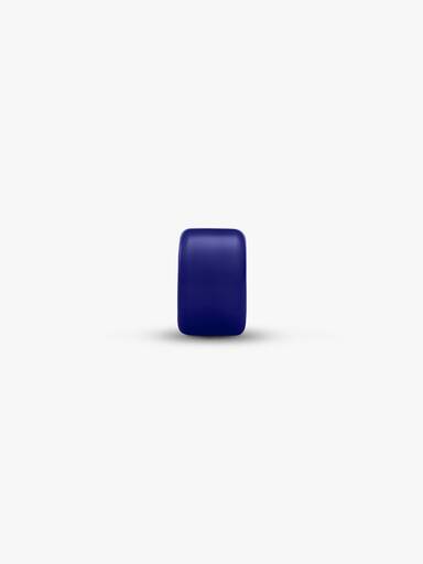 Blaues Murano-Glas Mini-Charm