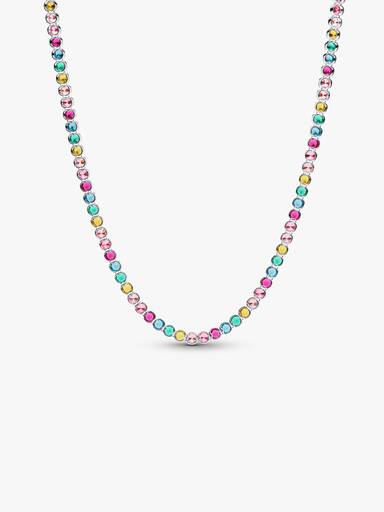 Collana Tennis Arcobaleno