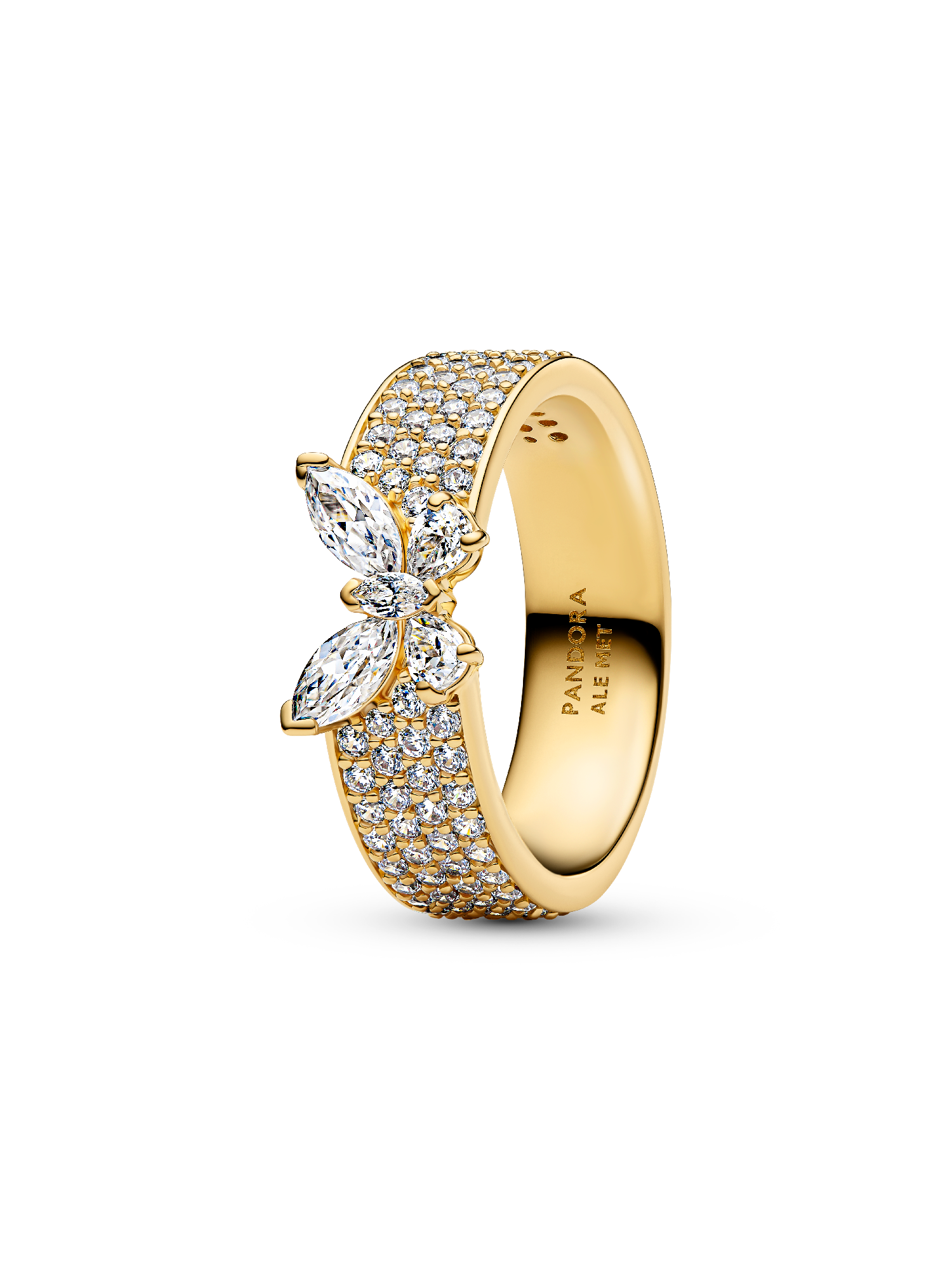 Funkelnder Schmetterling Markanter Ring