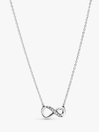 Collana Infinito scintillante