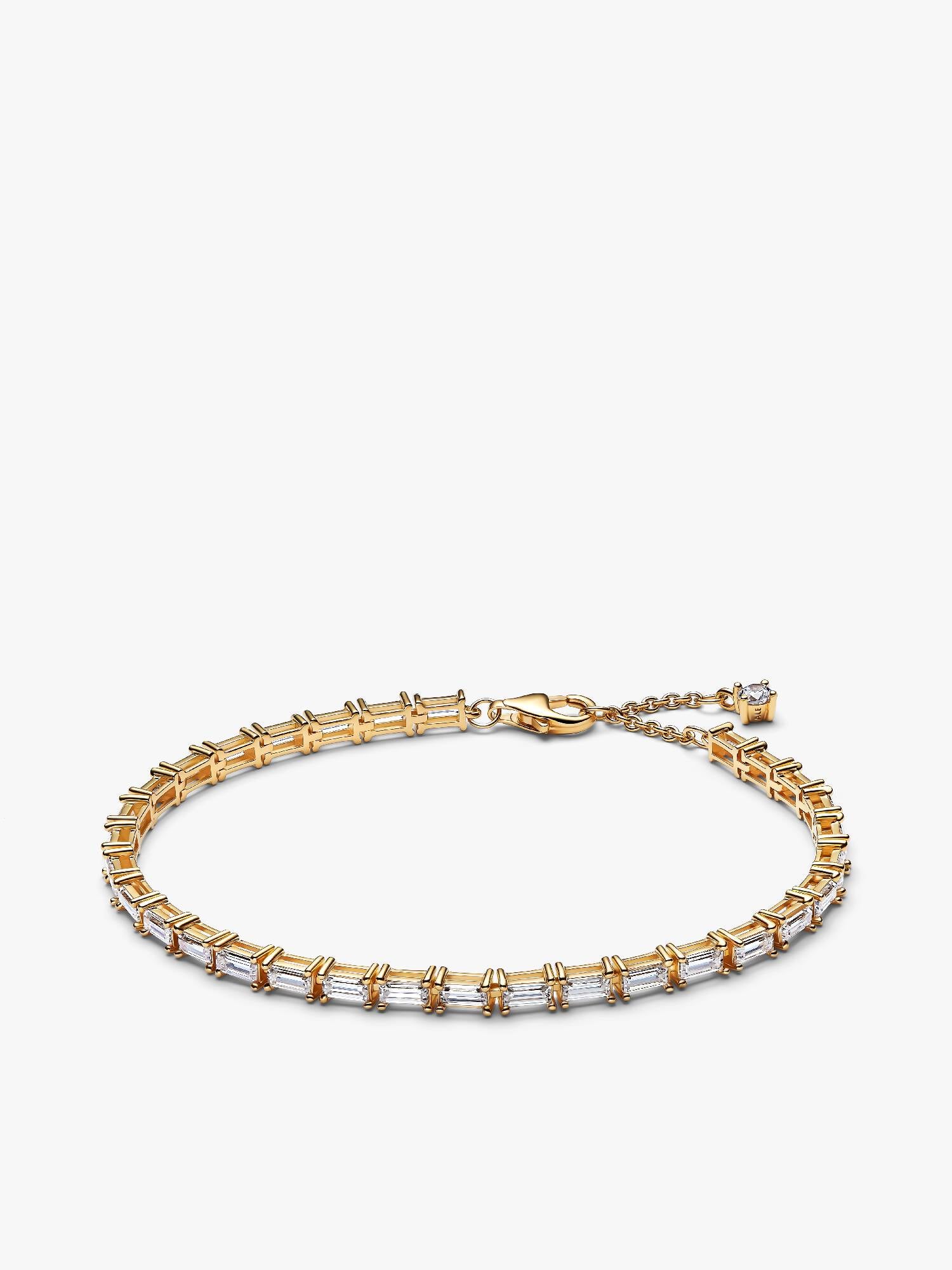 Bracelet Rivière Baguette Scintillant