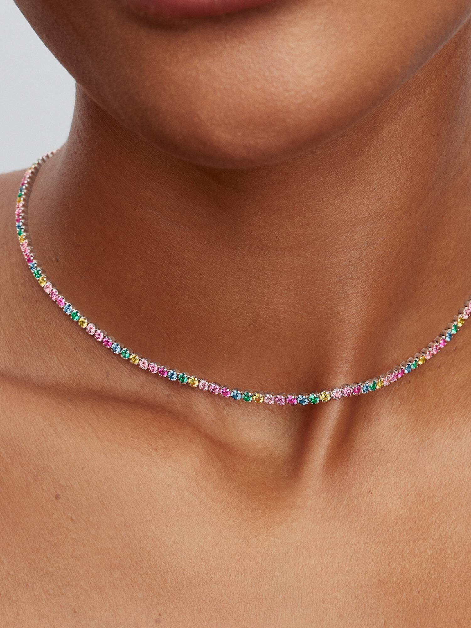 Collier Rivière Arc-En-Ciel