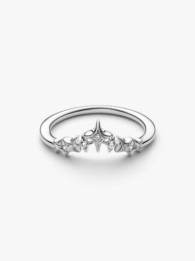 Bague Diadème Étoiles