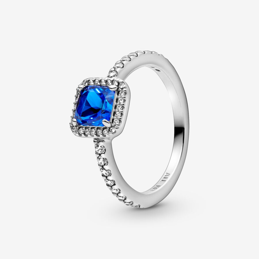 Zeitlose Eleganz blau Ring image number 0